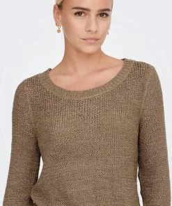 Only Trui Onlgeena Xo L/s Pullover Knt Noos 15113356 Tigers Eye Dames Maat - S -Exporteren dameskleding winkel 530x840