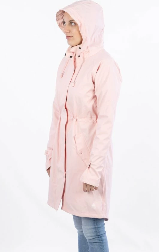 Ralka Regenjas Dames - Mizzle - Lichtroze - Maat 38 11 Ralka Regenjas Dames - Mizzle - Lichtroze - Maat 38 - Afbeelding 9