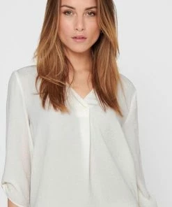 JDY JDYDIVYA 3/4 TOP WVN NOOS Dames Top - Maat 40 -Exporteren dameskleding winkel 533x840 4