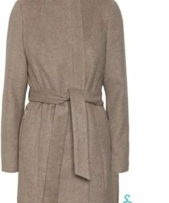 VERO MODA VMTWODOPE BELT 3/4 WOOL JACKET GA NOOS Dames Jas - Maat M -Exporteren dameskleding winkel 535x840 3
