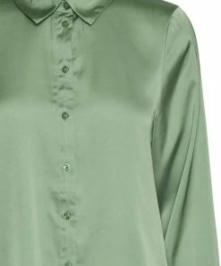 Vero Moda Blouse Vmnoa Ls Shirt Wvn Ga Noos 10274395 Loden Frost Dames Maat - XL -Exporteren dameskleding winkel 536x840 4