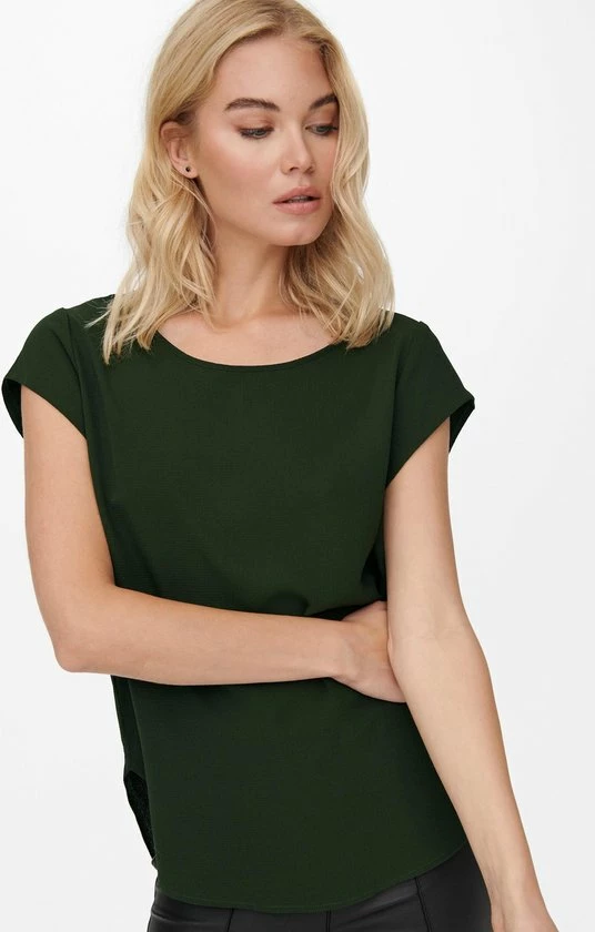 ONLY ONLVIC S/S SOLID TOP NOOS PTM Dames T-shirt - Maat 42 5 ONLY ONLVIC S/S SOLID TOP NOOS PTM Dames T-shirt - Maat 42 - Afbeelding 3