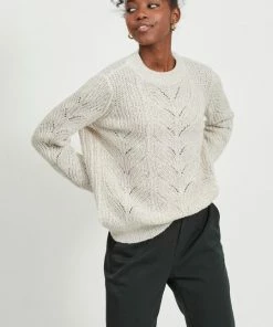 OBJECT OBJNOVA STELLA L/S KNIT PULLOVER NOOS Dames Trui - Maat XL -Exporteren dameskleding winkel 539x840