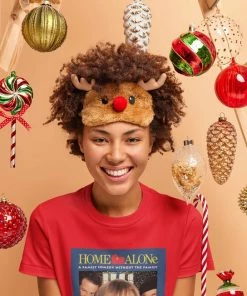 Feel Free Design Home Alone T-Shirt | Christmas | Movie | 100% Organisch Katoen | Rood | Maat L 7 Feel Free Design Home Alone T-Shirt | Christmas | Movie | 100% Organisch Katoen | Rood | Maat L -Exporteren dameskleding winkel 544x840 6