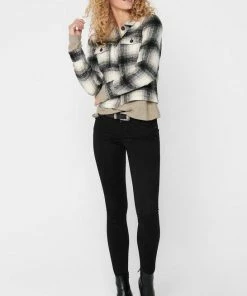 ONLY ONLLOU SHORT CHECK JACKET OTW NOOS Dames Jas - Maat L -Exporteren dameskleding winkel 546x840 2