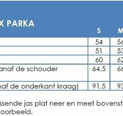 MGO Leisure Wear Kate Wax Parka Outdoorjas Dames - Maat XL -Exporteren dameskleding winkel 550x233