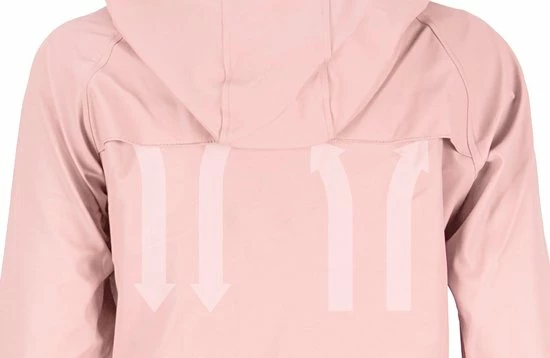 Ralka Regenjas Dames - Mizzle - Lichtroze - Maat 38 12 Ralka Regenjas Dames - Mizzle - Lichtroze - Maat 38 - Afbeelding 10