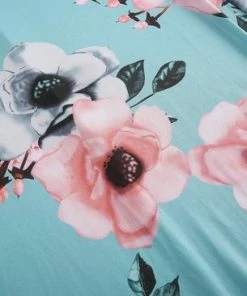 Merkloos Dames Lange Jurk - Maxi Jurk - Korte Mouw - Groen - Maat S -Exporteren dameskleding winkel 550x366 17