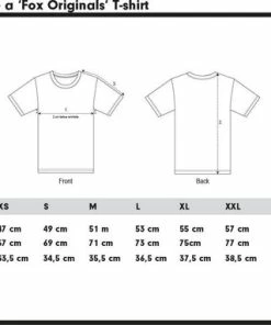 Fox Originals Amsterdam Superior T-shirt Heren & Dames Katoen Denim Maat 2XL -Exporteren dameskleding winkel 550x382 1