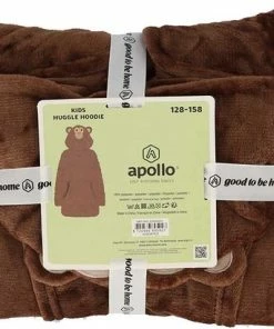 Apollo Oversized Beren Hoodie Kids | Donker Bruin | One Size | Hoodie Jongens | Hoodie Deken | Hoodie Meisjes -Exporteren dameskleding winkel 550x410