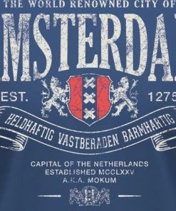 Fox Originals Amsterdam Superior T-shirt Heren & Dames Katoen Denim Maat 2XL -Exporteren dameskleding winkel 550x468