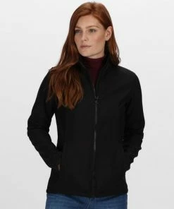 Regatta Regatta Alblaze Softshell Outdoorjas - Maat 40 - Vrouwen - Zwart -Exporteren dameskleding winkel 550x498