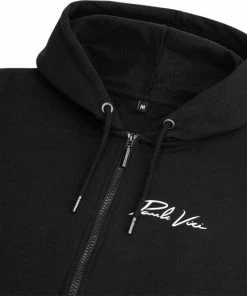 Paulo Vici Vest Dames Met Capuchon - Zwart -Exporteren dameskleding winkel 550x521 3