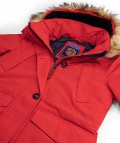 Superdry Jas - Vrouwen - Rood -Exporteren dameskleding winkel 550x527