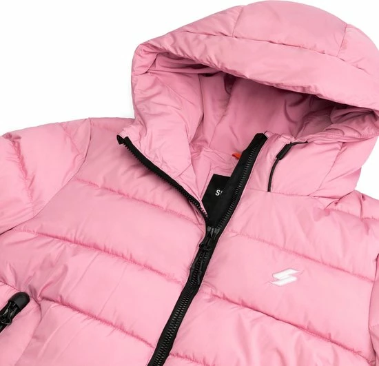 Superdry Spirit Sports Puffer Dames Jas - Maat M 10 Superdry Spirit Sports Puffer Dames Jas - Maat M - Afbeelding 8