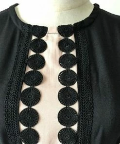 Merkloos Jurken Voor Vrouwen - Dames Abaya - Vrouwen Abaya - Islamitische Kleding- Abaya - Dubai Stijl - Kanten Abaya -Exporteren dameskleding winkel 550x539 1