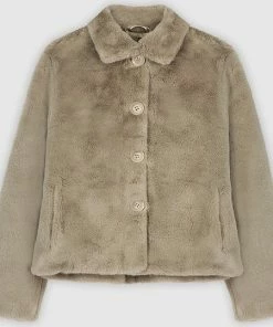 RINO & PELLE Rino&Pelle Vie Dames Jas Taupe - 36