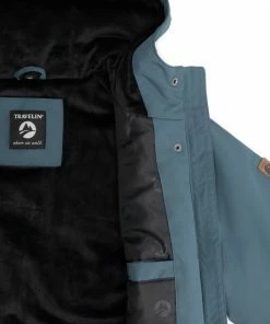Travelin' Jack Freia Waterdichte Damesjas - Parka Blauw - Maat 38 -Exporteren dameskleding winkel 550x550 125
