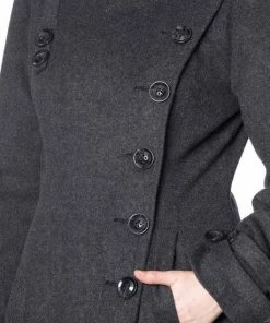 Banned Winterjas -M- Industrial Zwart -Exporteren dameskleding winkel 550x550 137