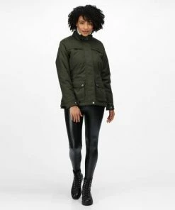De Regatta Linette Jas - Jas - Dames - Waterdicht - GeÃ¯soleerd - Donkergroen -Exporteren dameskleding winkel 550x550 21