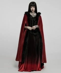 Punk Rave Cape/Mantel/Poncho Gothic Tales Rood 8 Punk Rave Cape/Mantel/Poncho Gothic Tales Rood -Exporteren dameskleding winkel 550x550 23