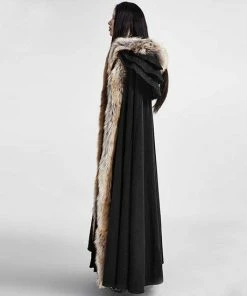 Punk Rave Cape Foxa Cloak Zwart 9 Punk Rave Cape Foxa Cloak Zwart -Exporteren dameskleding winkel 550x550 3