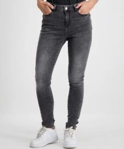 Cars Jeans Ophelia Super Skinny Jeans - Dames - Mid Grey - (maat: 26)