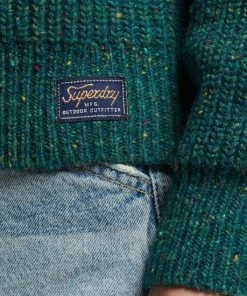 Superdry Tweed Rib Crew Trui Vrouwen - Maat 40-42 -Exporteren dameskleding winkel 550x550 82