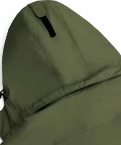 MGO Leisure Wear MGO Jane Jacket - Regenjas Dames - Kort Wind- En Waterdicht Jack - Olijfgroen - Maat M -Exporteren dameskleding winkel 550x568 1