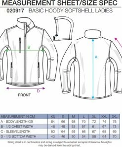 Clique Basic Hoody Softshell Ladies Pistol S -Exporteren dameskleding winkel 550x584 1