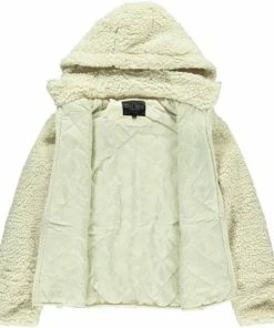 Cars Jeans Jas Tilly - Dames - Off White - (maat: M) -Exporteren dameskleding winkel 550x600 1