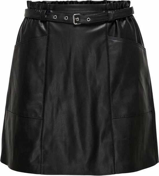 ONLY ONLHEIDI FAUX LEATHER SKIRT OTW NOOS Dames Rok - Maat XL 3 ONLY ONLHEIDI FAUX LEATHER SKIRT OTW NOOS Dames Rok - Maat XL