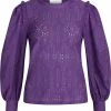 SisterS Point Blouse Eina Ls2 Purple 700 Dames Maat - S