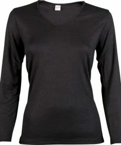 Beeren Dames Thermo Shirt Lange Mouw Zwart XXL