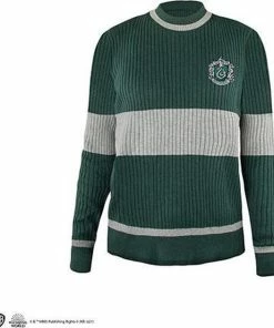 Cinereplicas Harry Potter - Slytherin Quidditch Sweater / Zwadderich Zwerkbal Trui-S