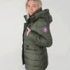 Paragoose - Dames Winterjas / Parka - Simone - Groen