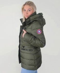 Paragoose - Dames Winterjas / Parka - Simone - Groen