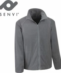 Merkloos Senvi Basic Fleece Vest - Thermisch Laag Microfleece - Kleur Antraciet - Maat XXXL -Exporteren dameskleding winkel 550x637 1