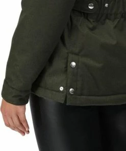 De Regatta Linette Jas - Jas - Dames - Waterdicht - GeÃ¯soleerd - Donkergroen -Exporteren dameskleding winkel 550x640 1