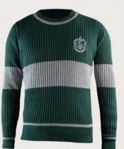 Cinereplicas Harry Potter - Slytherin Quidditch Sweater / Zwadderich Zwerkbal Trui-S -Exporteren dameskleding winkel 550x645