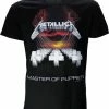 POPMERCH Metallica Master Of Puppets Band T-Shirt Zwart - Officiële Merchandise 2 POPMERCH Metallica Master Of Puppets Band T-Shirt Zwart - Officiële Merchandise -Exporteren dameskleding winkel 550x646