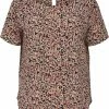 ONLY CARMAKOMA CARVICA SS TOP NOOS WVN Dames T-shirt - Maat 50