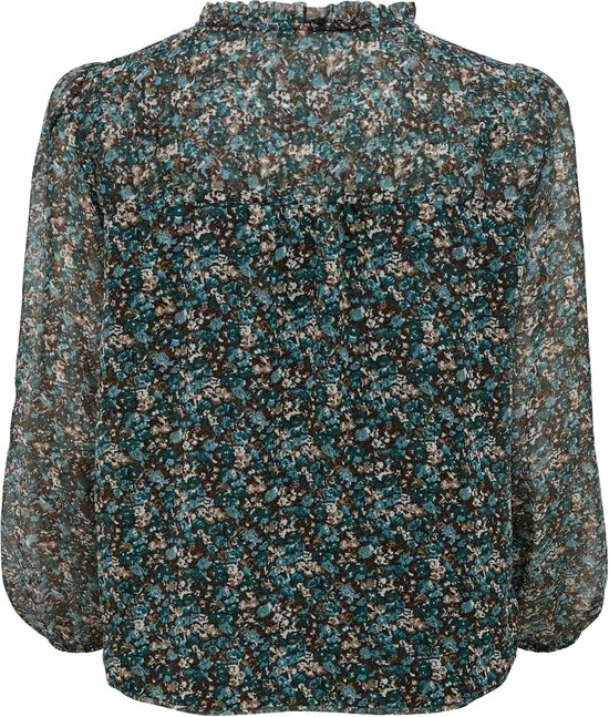 Only Blouse Onlditsy L/s Blouse Wvn Noos 15229700 Balsam Green/fall Ditsy Dames Maat - L 5 Only Blouse Onlditsy L/s Blouse Wvn Noos 15229700 Balsam Green/fall Ditsy Dames Maat - L - Afbeelding 3