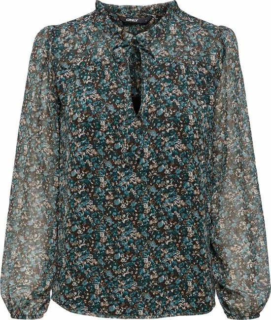 Only Blouse Onlditsy L/s Blouse Wvn Noos 15229700 Balsam Green/fall Ditsy Dames Maat - L 3 Only Blouse Onlditsy L/s Blouse Wvn Noos 15229700 Balsam Green/fall Ditsy Dames Maat - L