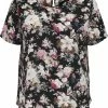 ONLY CARMAKOMA CARVICA SS TOP NOOS WVN Dames T-shirt - Maat 48