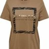 Only T-shirt Onlneff Reg S/s Foil Top Box Cs Jrs 15287581 Toasted Coconut/flawless Dames Maat - L