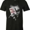 DC Comics BATMAN - T-Shirt Joker Why So Serious (M) -Exporteren dameskleding winkel 550x650
