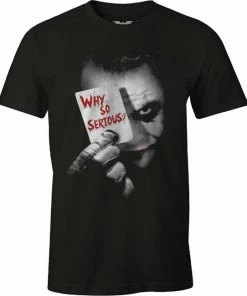 DC Comics BATMAN - T-Shirt Joker Why So Serious (M)