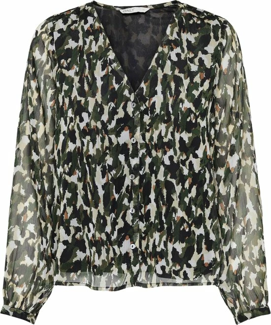 ONLY ONLLUNA L/S V-NECK TOP CS PTM Dames Top - Maat L 3 ONLY ONLLUNA L/S V-NECK TOP CS PTM Dames Top - Maat L