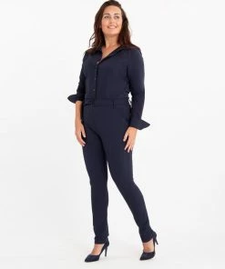 Blauwe Jumpsuit Van Je M'appelle - Dames - Travelstof - Maat L - 5 Maten Beschikbaar 49 Blauwe Jumpsuit Van Je M'appelle - Dames - Travelstof - Maat L - 5 Maten Beschikbaar -Exporteren dameskleding winkel 550x661 2